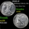 1942-d Walking Liberty Half Dollar 50c Grades Choice AU/BU Slider