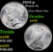 1922-p Peace Dollar $1 Grades Choice AU/BU Slider