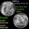 1937-p Walking Liberty Half Dollar 50c Grades Choice+ Unc