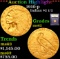 ***Auction Highlight*** 1910-p Gold Indian Quarter Eagle $2 1/2 Graded Select Unc By USCG (fc)