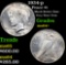 1934-p Peace Dollar $1 Grades Choice+ Unc