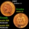 1907 Indian Cent 1c Grades Choice Unc RB