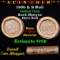 Indian cent 1c orig roll, 1909 end S other end