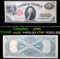 1917 $1 Legal Tender Note, George Washington Signatures of Speelman & White, FR39  Grades xf+