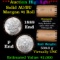 ***Auction Highlight*** AU/BU Slider Brinks Shotgun Morgan $1 Roll 1889 & P Ends Virtually UNC (fc)