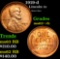 1919-d Lincoln Cent 1c Grades Select Unc RB