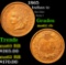 1865 Indian Cent 1c Grades Select Unc RB