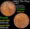 (1863) The Flag Civil War Token 1c Grades Select Unc BN