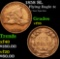 1858 SL Flying Eagle Cent 1c Grades vf++