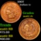 1907 Indian Cent 1c Grades Select Unc RB