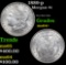 1889-p Morgan Dollar $1 Grades Choice+ Unc