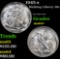1945-s Walking Liberty Half Dollar 50c Grades Choice+ Unc
