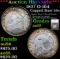 ***Auction Highlight*** 1827 O-104 Capped Bust Half Dollar 50c Graded au55 By SEGS (fc)