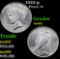 1922-p Peace Dollar $1 Grades BU+