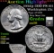 ***Auction Highlight*** 1934-p DDO FS-101 Washington Quarter 25c Graded au58 By SEGS (fc)