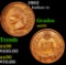 1862 Indian Cent 1c Grades Select AU