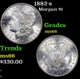 1882-s Morgan Dollar $1 Grades GEM+ Unc