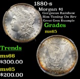 NGC 1880-s Morgan Dollar $1 Graded ms65 By NGC