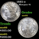1885-o Morgan Dollar $1 Grades GEM+ Unc