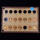 Partial Lincoln Cent Page 1935-1939 12 Coins