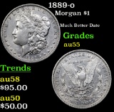 1889-o Morgan Dollar $1 Grades Choice AU