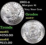 1901-o Morgan Dollar $1 Grades Choice+ Unc