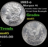 1883-o Morgan Dollar $1 Grades GEM Unc
