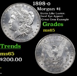 1898-o Morgan Dollar $1 Grades GEM Unc