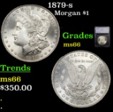 1879-s Morgan Dollar $1 Graded ms66 By SEGS