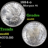 1884-o Morgan Dollar $1 Grades GEM+ Unc