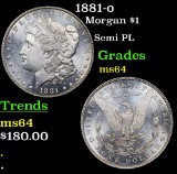 1881-o Morgan Dollar $1 Grades Choice Unc