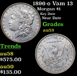 1896-o Vam 13 Morgan Dollar $1 Grades Select AU