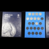 Partial Jefferson Nickel Book 1962-1969 9 coins