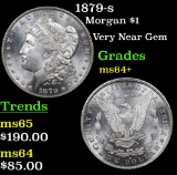 1879-s Morgan Dollar $1 Grades Choice+ Unc