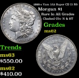 1888-s Vam 3A1 Super CD I3 R5 Morgan Dollar $1 Grades Select Unc