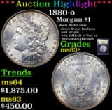 ***Auction Highlight*** 1880-o Morgan Dollar $1 Graded Select+ Unc By USCG (fc)