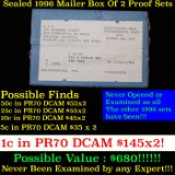 ***Auction Highlight*** Original sealed box 2- 1996 United States Mint Proof Sets (fc)