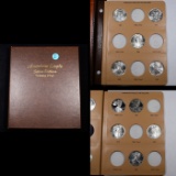 ***Auction Highlight*** Partial Silver Eagle Dollar Book 1986-2008 26 coins 26 Oz of Silver (fc)