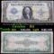 1923 $1 large size Blue Seal Silver Certificate, Signatures of Speelman & White Fr-239 Grades f, fin