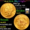 ***Auction Highlight*** 1861-p Gold Liberty Double Eagle $20 Graded ms61 By SEGS (fc)