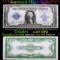 ***Auction Highlight*** 1923 $1 large size Blue Seal Silver Certificate, Signatures of Woods & White