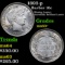 1893-p Barber Dime 10c Grades Select+ Unc