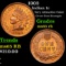 1903 Indian Cent 1c Grades GEM Unc RB