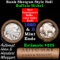 Buffalo Nickel Shotgun Roll in Old Bank Style 'Automat Horn & Hardhat' Wrapper 1920 & d Mint Ends