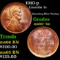 1910-p Lincoln Cent 1c Grades GEM+ Unc BN