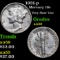 1931-p Mercury Dime 10c Grades Choice AU/BU Slider