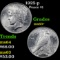 1925-p Peace Dollar $1 Grades Select+ Unc