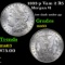1883-p Vam 2 R5 Morgan Dollar $1 Grades Select Unc