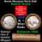 Buffalo Nickel Shotgun Roll in Old Bank Style 'Automat Horn & Hardhat' Wrapper 1918 & s Mint Ends