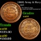 (1863) Army & Navy Civil War Token 1c Grades Select AU